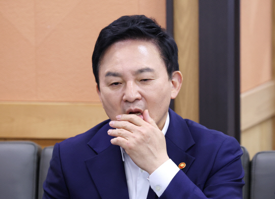 원희룡 국토교통부 장관. 연합뉴스
